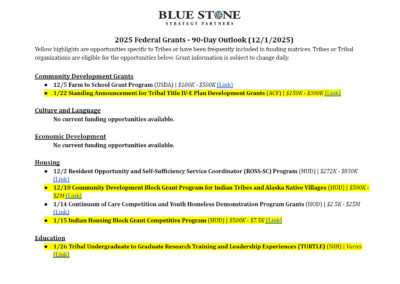 90-Day Funding Outlook